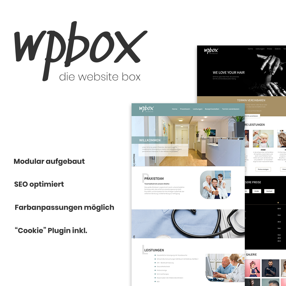 wpbox - die website box zu. einem günstig fairen Preis!
